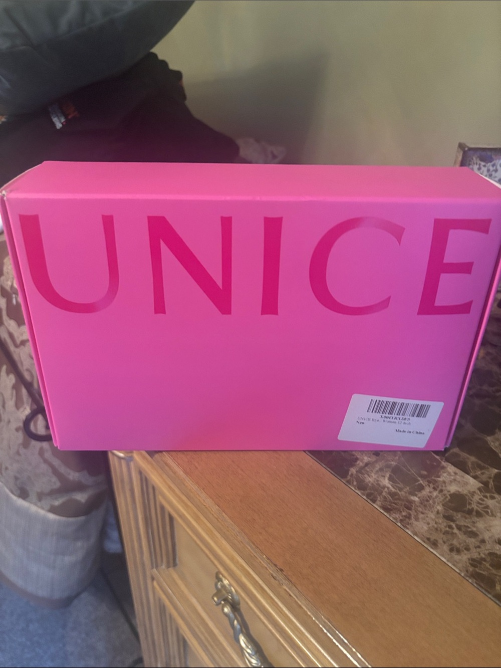 UNICE Pink Hair Wig Box - Women's Wigs & Extensions
